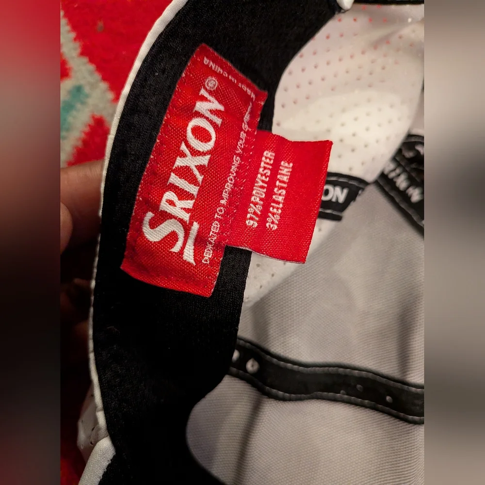 Srixon White Baseball Cap - Picture 2 of 3